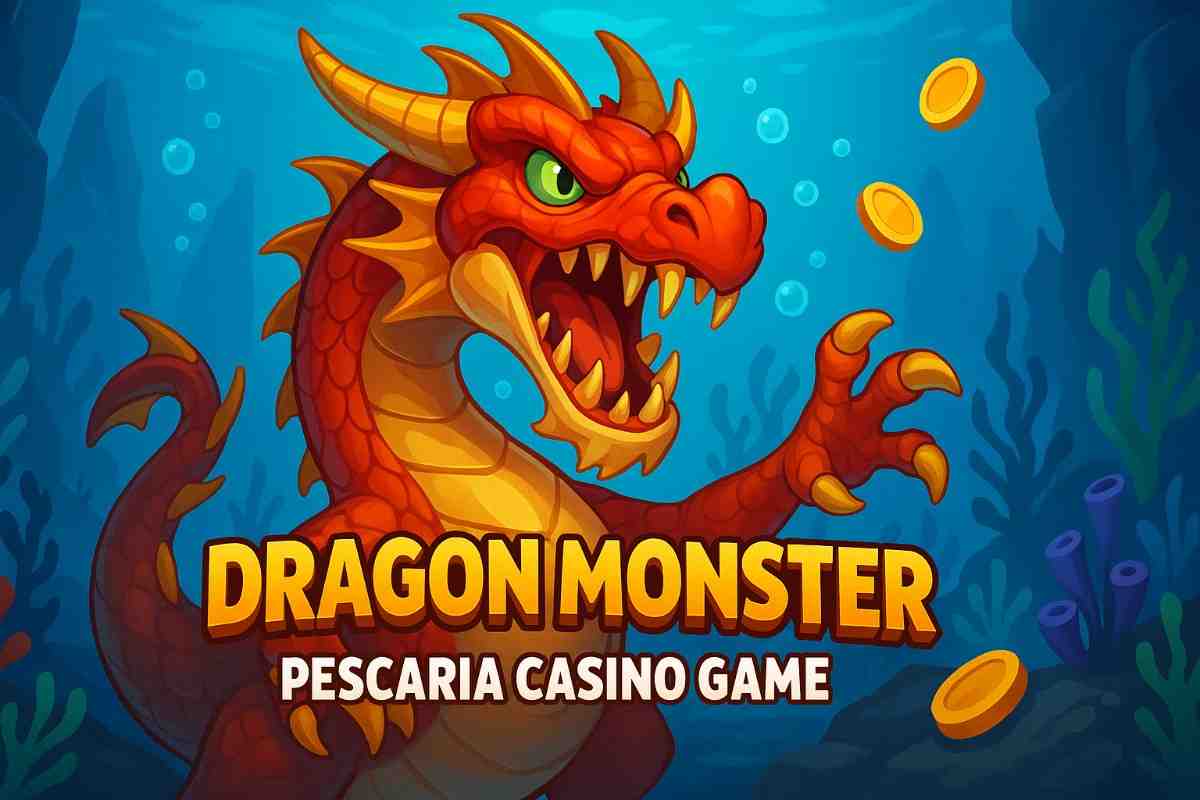 Jogador enfrentando dragão em Dragon Monster, disponível na XX666 plataforma
