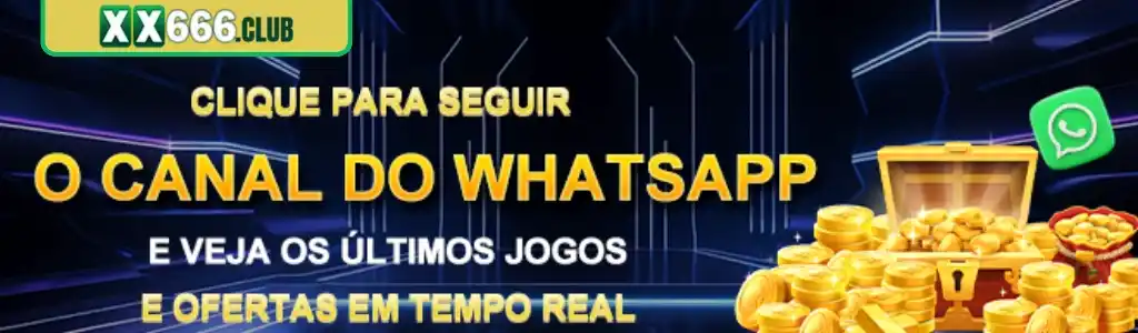 Promoção de notícias via WhatsApp do XX666 cassino para usuários brasileiros